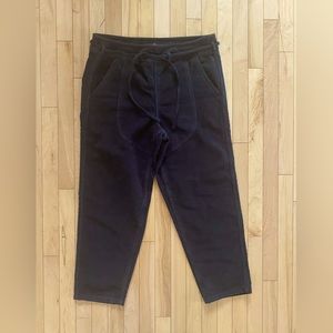 Ulla Johnson velvet paper bag pants